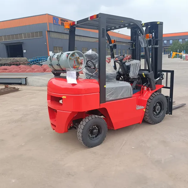 2.5t/2t 2500kg 2000kg Forklift Efficient ISO/CE Certified Multifunction Side Shift Construction LPG