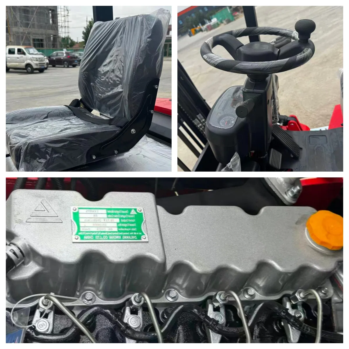 2.5t/2t 2500kg 2000kg Forklift Efficient ISO/CE Certified Multifunction Side Shift Construction LPG