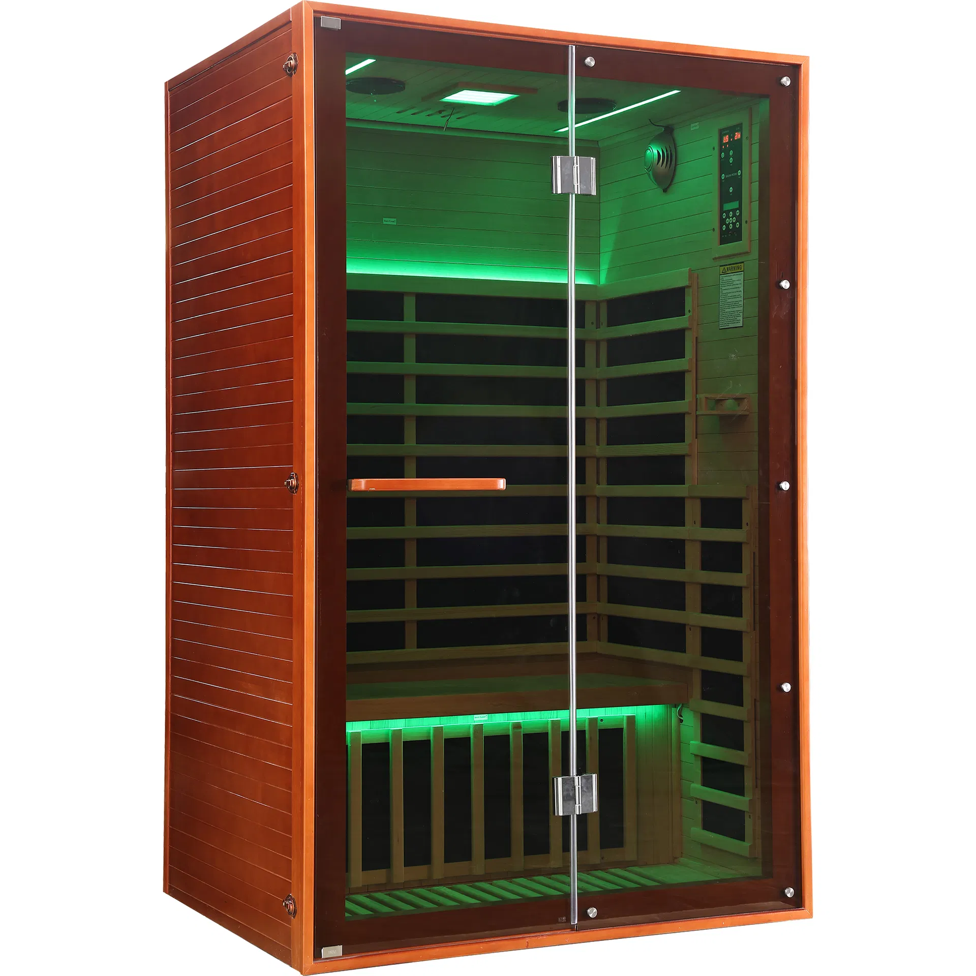 Wooden Indoor Double Infrared Sauna Room Cabin House