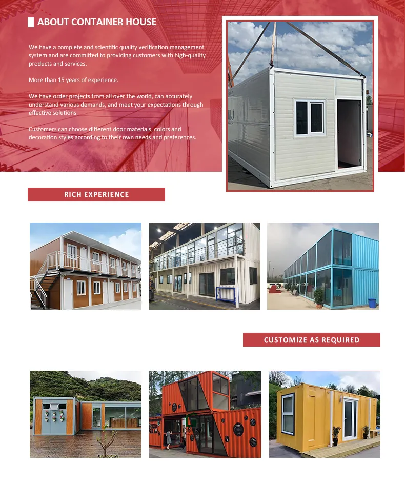 Exhibition Booth Flat Pack Container House Temporary Event Showroom