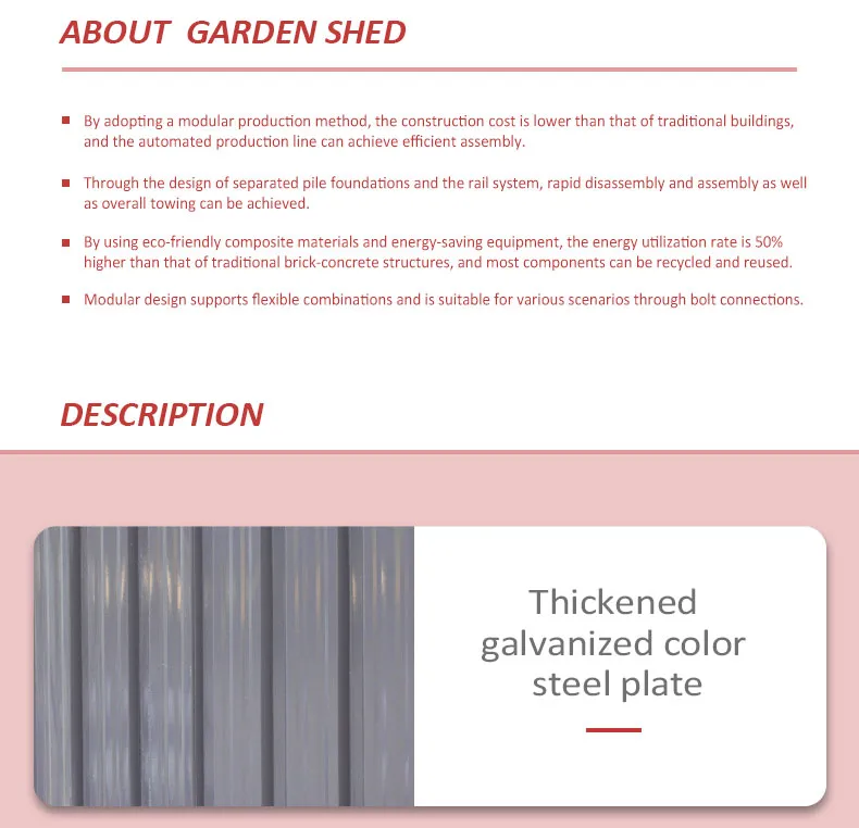 10*8FT Secure Lockable Steel Storage Shed Tidy Potting Garden Shed Reliable Outdoor Home Shed Outdoor Storage Shed Garden Shed Prefabricated Shed