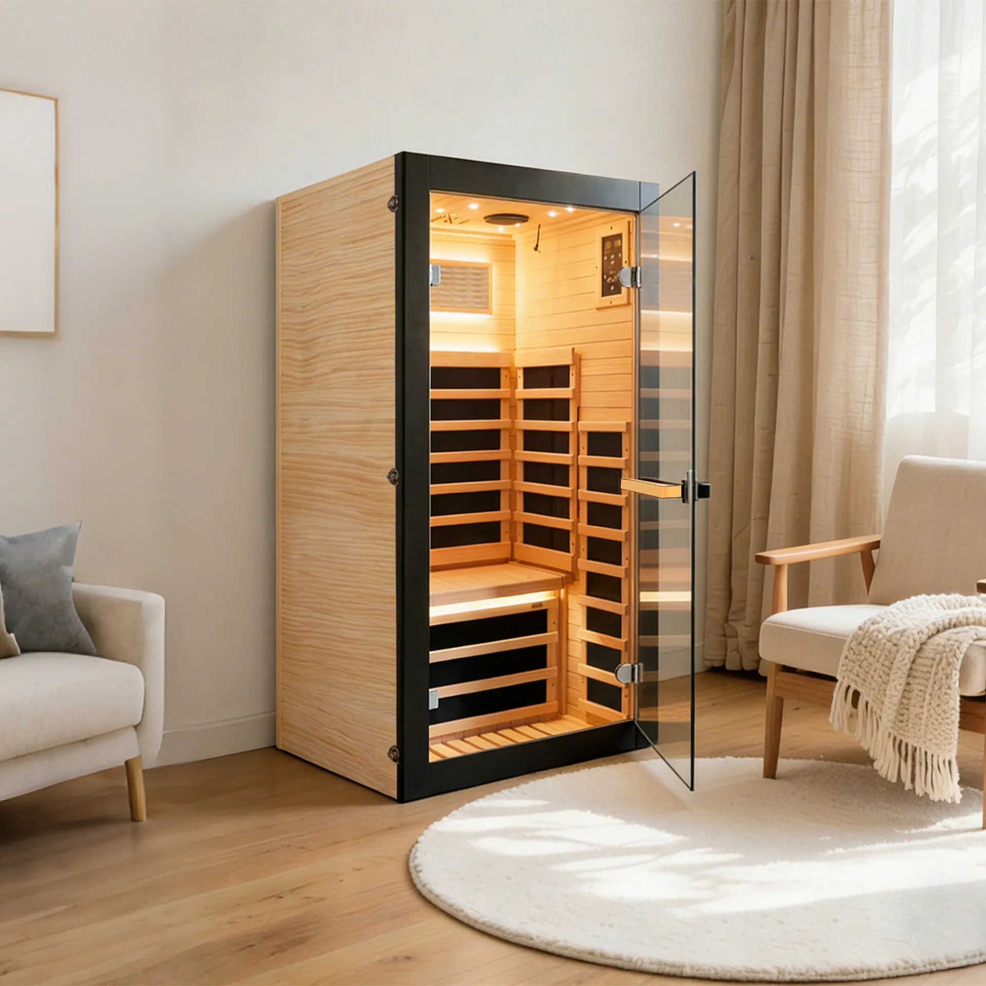 Single-Person Sauna Cabin Sauna Room