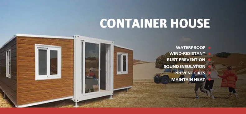 Two Story Multi-Layer Expandable Container House Modern Comfortable Residential Apartment