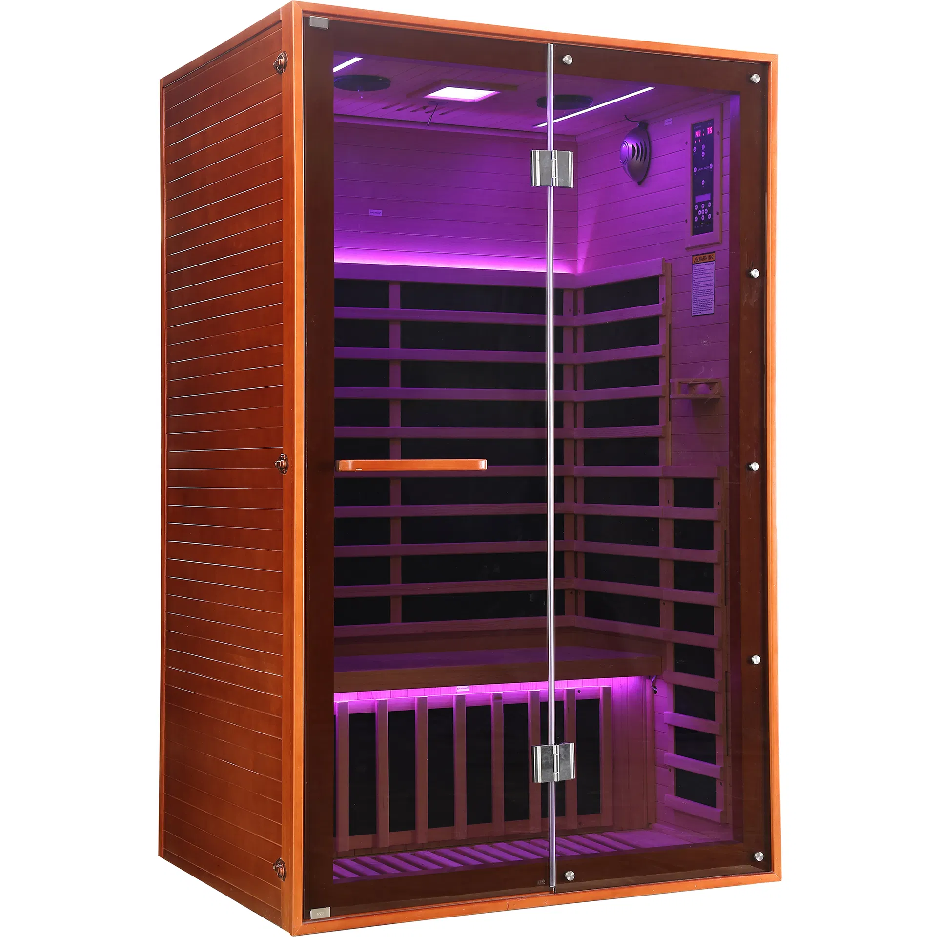 Wooden Indoor Double Infrared Sauna Room Cabin House