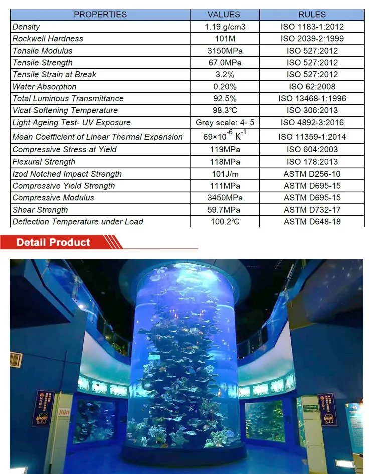 Fancy Clear Large Round Acrylic Fish Tank Aquarium