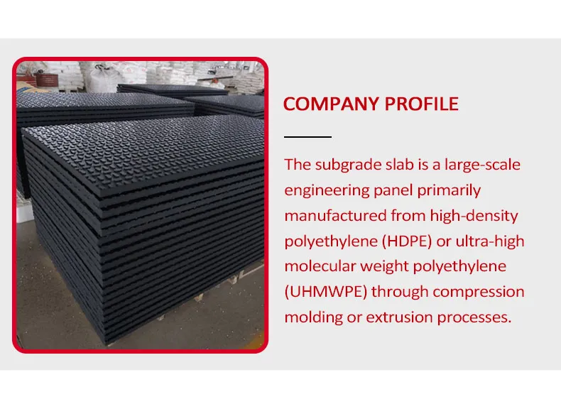 Cost-Effective Acid and Alkali Resistant Ground Protection Mat for Chemical Plants