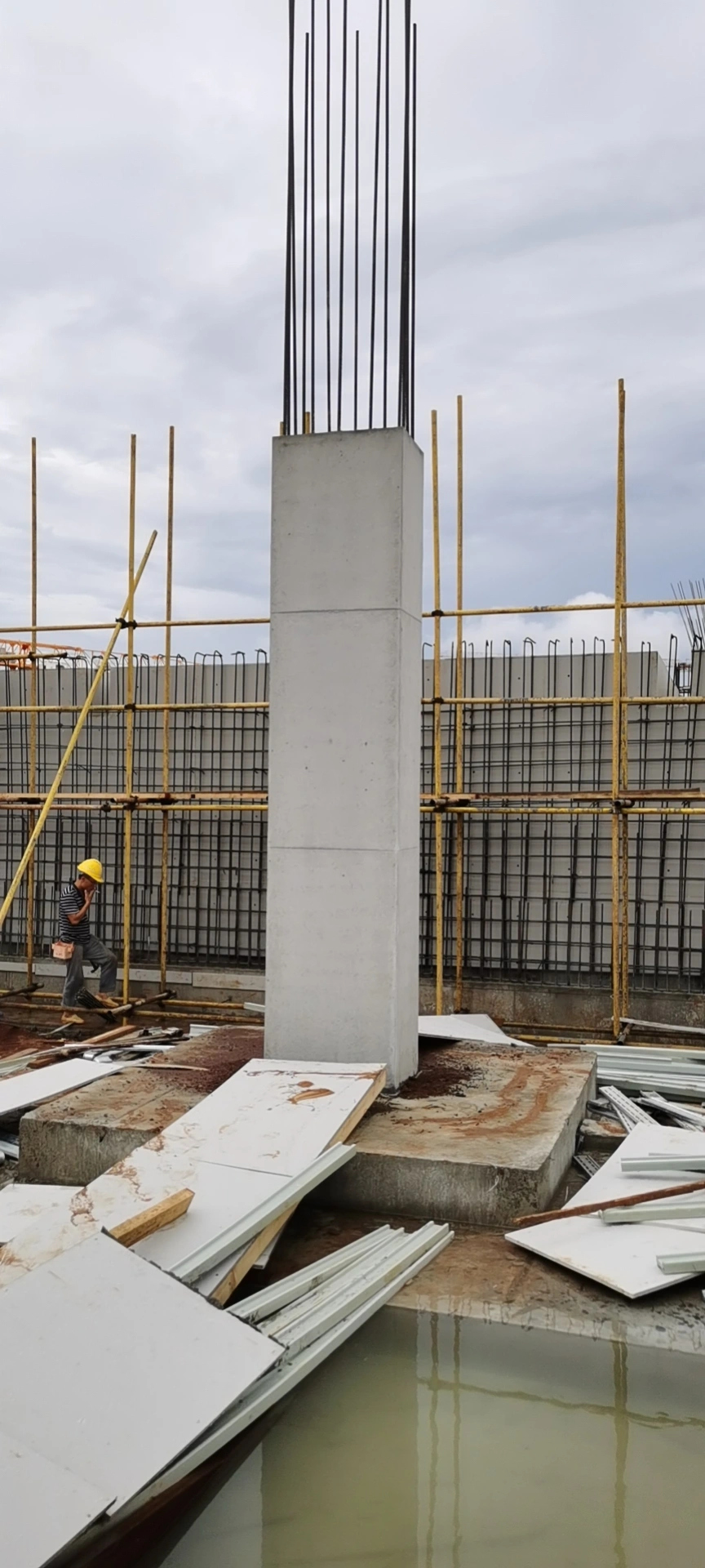 PP Plastic Board Hollow Wall Slab Template 50 Times Reuse for Concrete