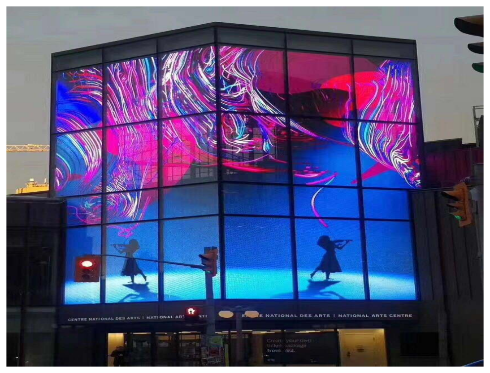 Indoor Transparent LED Screen with High Brightness and Transparency Indoor Transparent LED Screen with High Brightness and Transparency