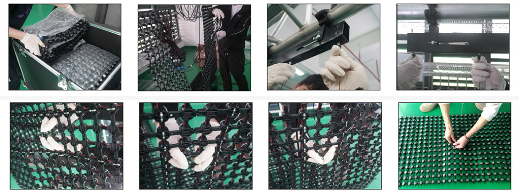 led curtain wall