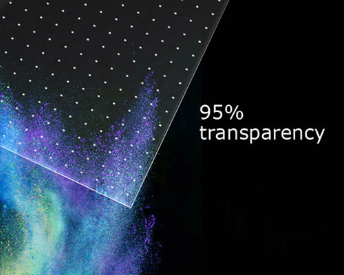 Led Transparent Film Screen Led Transparent Film Screen