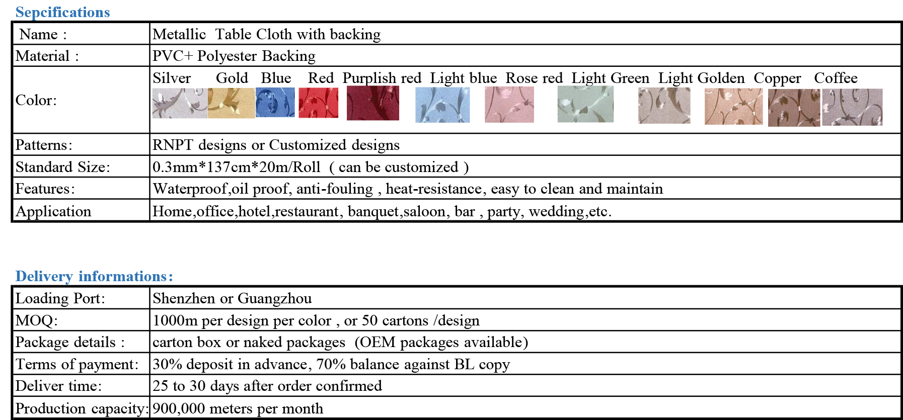 Metallic Table Cloth  12 colors.jpg