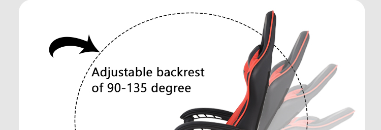 Free Sample Pc Office Racing Computer Reclining Leather Silla Gamer Dropshipping Led Gaming Chair With Footrest