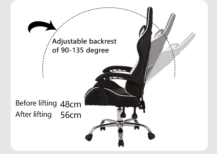 Free Sample Promotion Foshan Kursi Sofa Overwatch 4d Fantech Rgb Speaker Racing Simulator Cockpit Gaming Chair With Stand Wheels