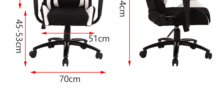 Free Sample Metal Part Respawn 110 Black White Ergonomic Swivel Computer Racing Style Leather Oem New Gaming Chair