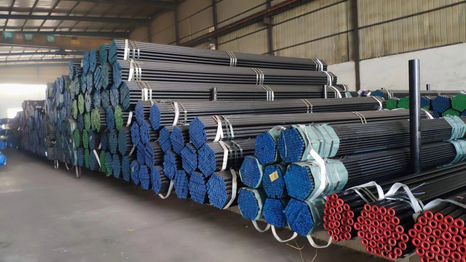 Astm Seamless Pipe, Api5l/A106/A53 Gr.B, Black Painting,5.8m,6m, 0