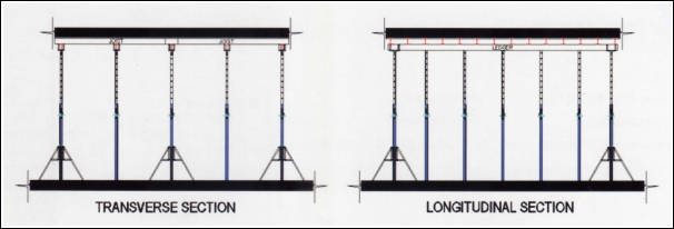 Easy Assembling H BEAM 6061 T6 Building Aluminum Formwork Profiles 0
