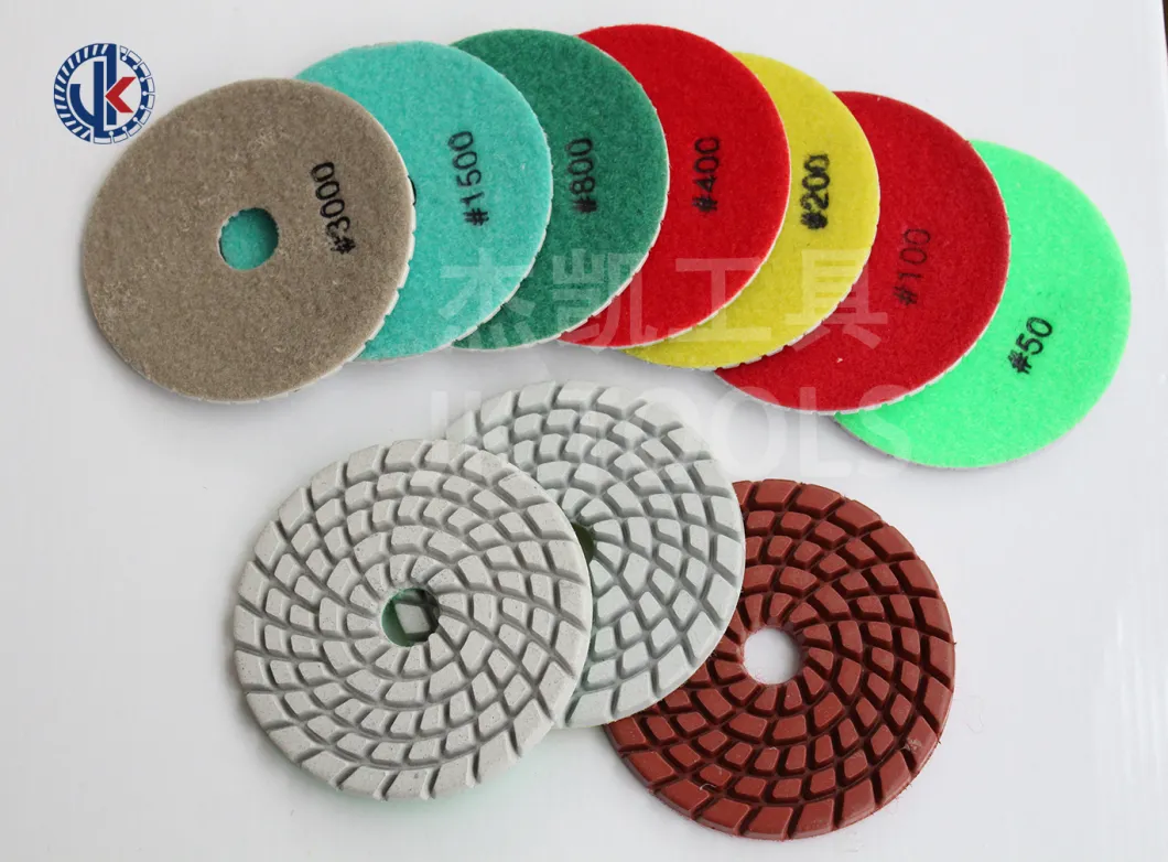 50# / 100# / 200# / 400# / 800# / 1500# / 3000#Wet Polishing Pad