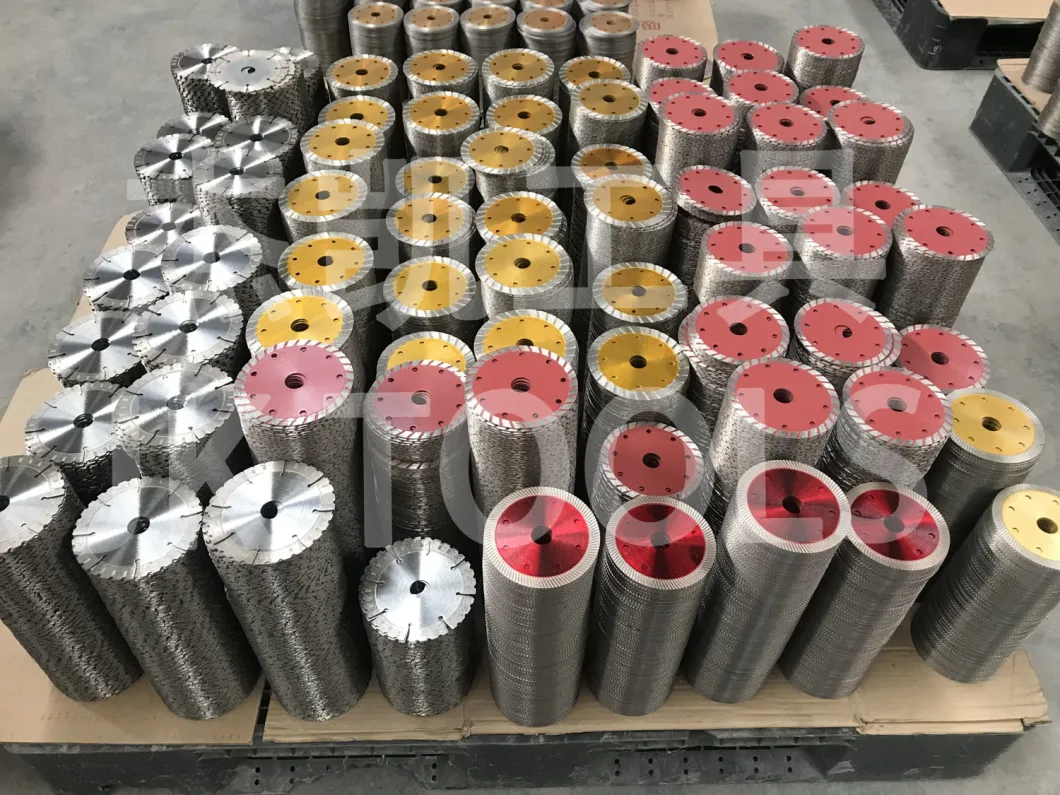 Segment Dry Cutting Type Diamond Saw Blade for All Stones