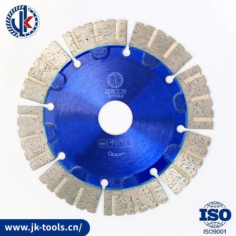 Hot Pressed Sintered Turbo Diamond Saw Blade for Stone with Wave Core