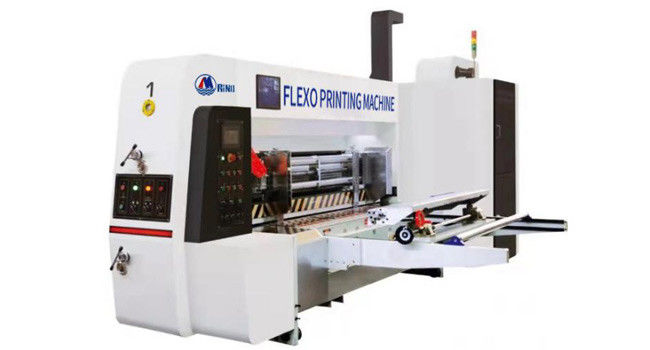 Carton Box Flexo High Speed Flexographic Printing Machine 380V 45KW 0
