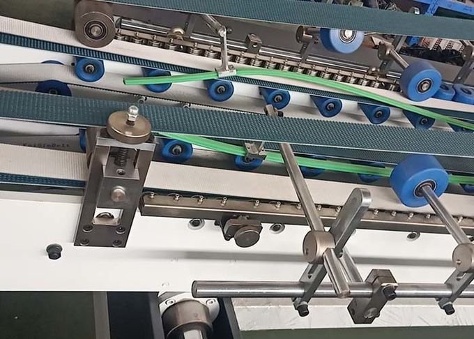 10KW Automatic Folder Gluer Stitcher Machine 7 Ton Cardboard Stitching Machine 2