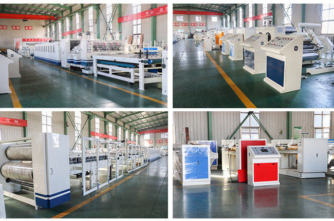 2200mm Corrugated Board Production Line 180m/Min 5 Ply Corrugated Box Making Machine 2