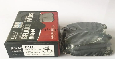 OEM Car Parts Auto Parts Front Alex Ceramic and Semi-Metallic Disc Brake Pads for Mazda (D637 /CBY1)