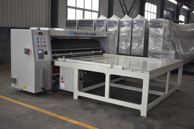 Rotary Carton Box Die Cutting Machine 4.5KW High Speed 60pcs/Min 1