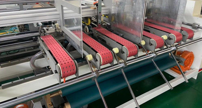 Two Pieces Carton Box Folder Gluer Machine Semi Automatic 1500mm 0