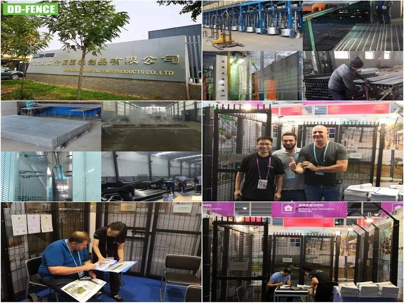High Quality Welded Mesh 3D Anti Climb Fencing Panel 358 High Security Fence for Villa Railroads Harbor Military Base