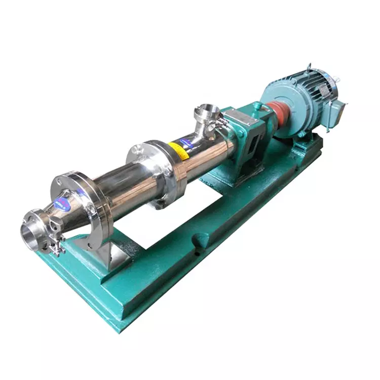 sanitary food grade molasses rotary  rotor mono stator single mini screw pump.png
