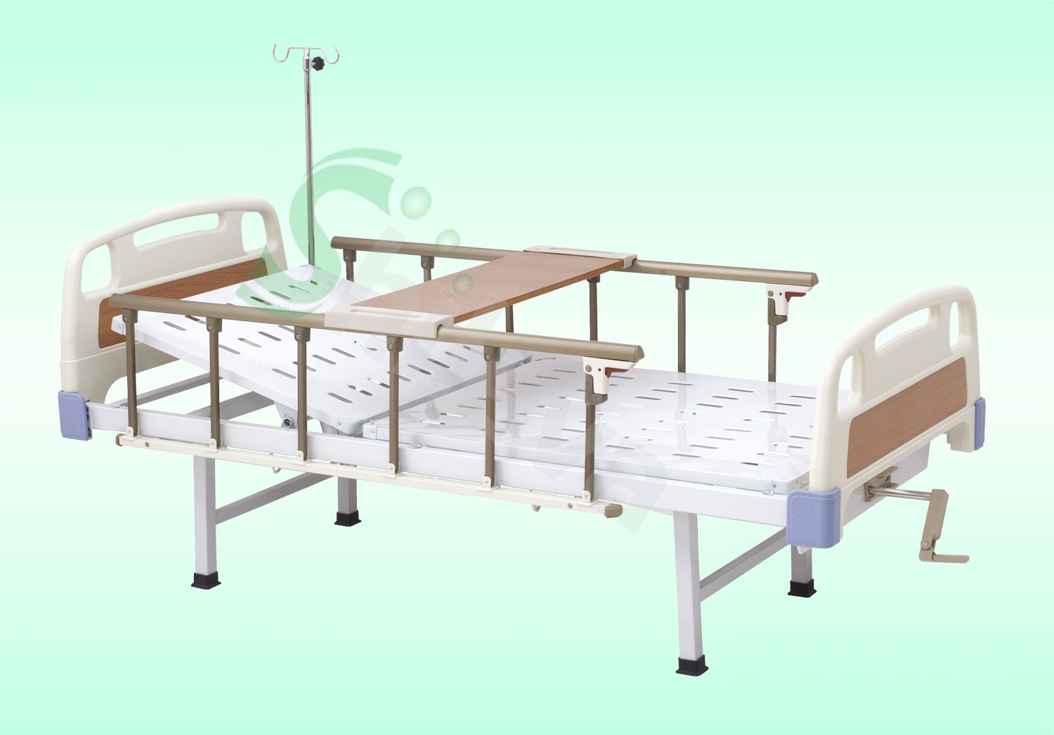 8、SLV-B4010 ABS手动单摇护理床,ABS Single-crank Manual Care Bed副本.jpg