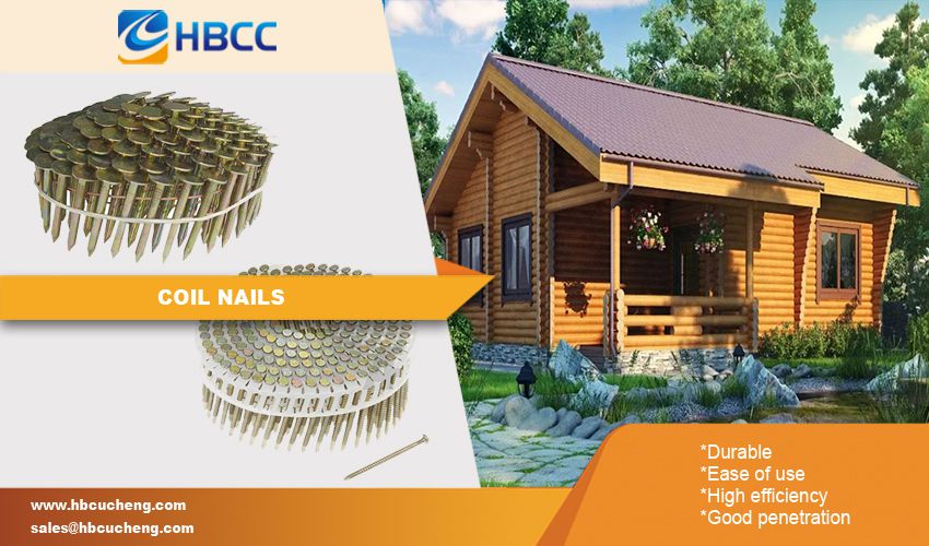 Coil Framing Nails features Coil Framing Nails features