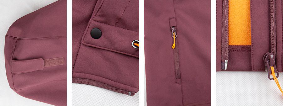 ladies shell jacket detail ladies shell jacket detail