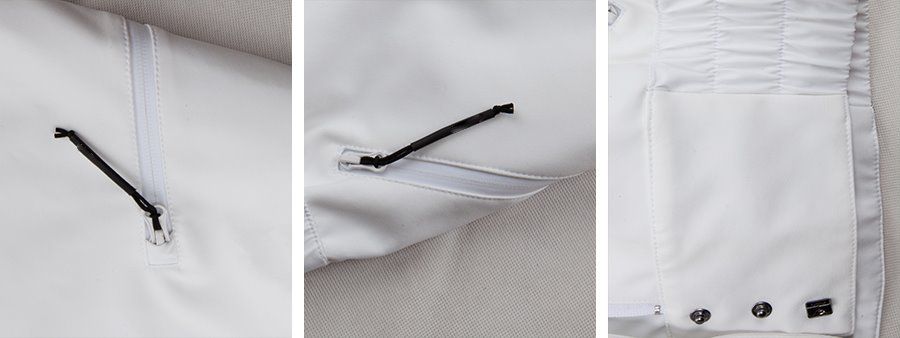 ladies ski trousers detail