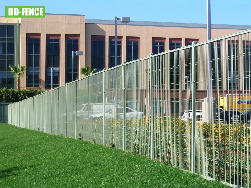 High Quality Galvanized Metal PVC Coated 3D V Bending Welded Curvy Wire Mesh Panel Fence for Garden Farm