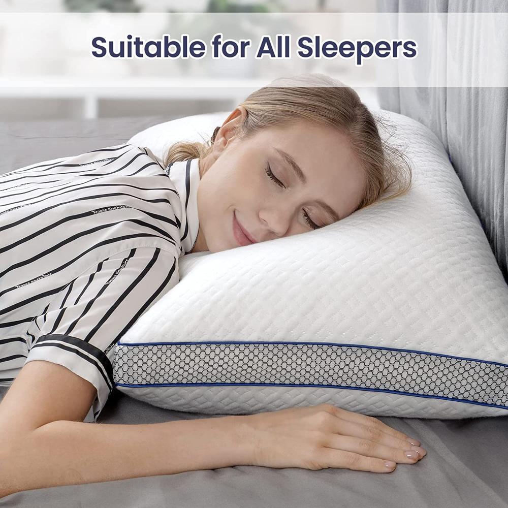 Double Sideband Shredded Memory Foam Pillow 66 Jpg Double Sideband Shredded Memory Foam Pillow 66 Jpg