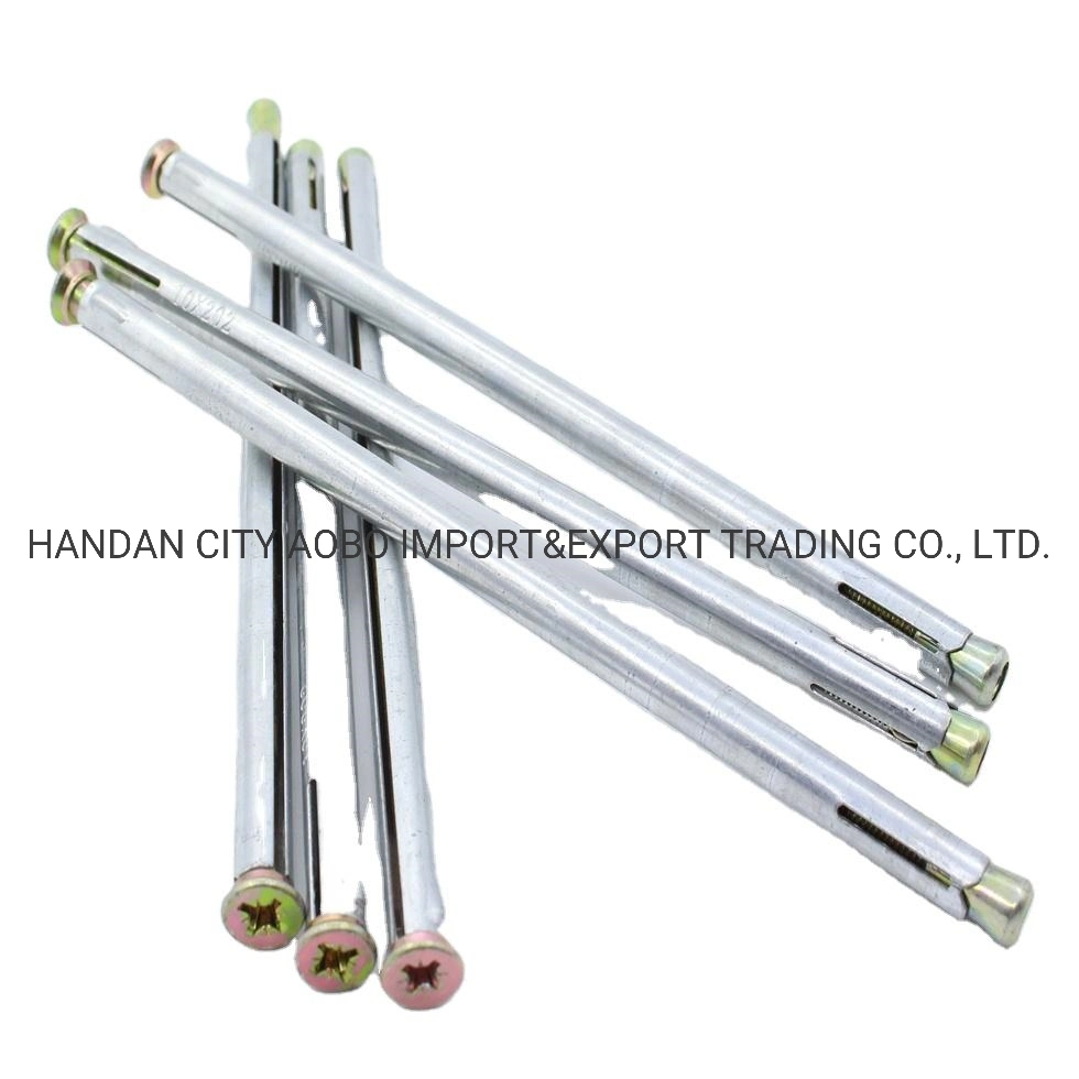 Carbon Steel Screws and Metal Frame Anchors Zinc Coated Anchor Bolt Expansion Anchor