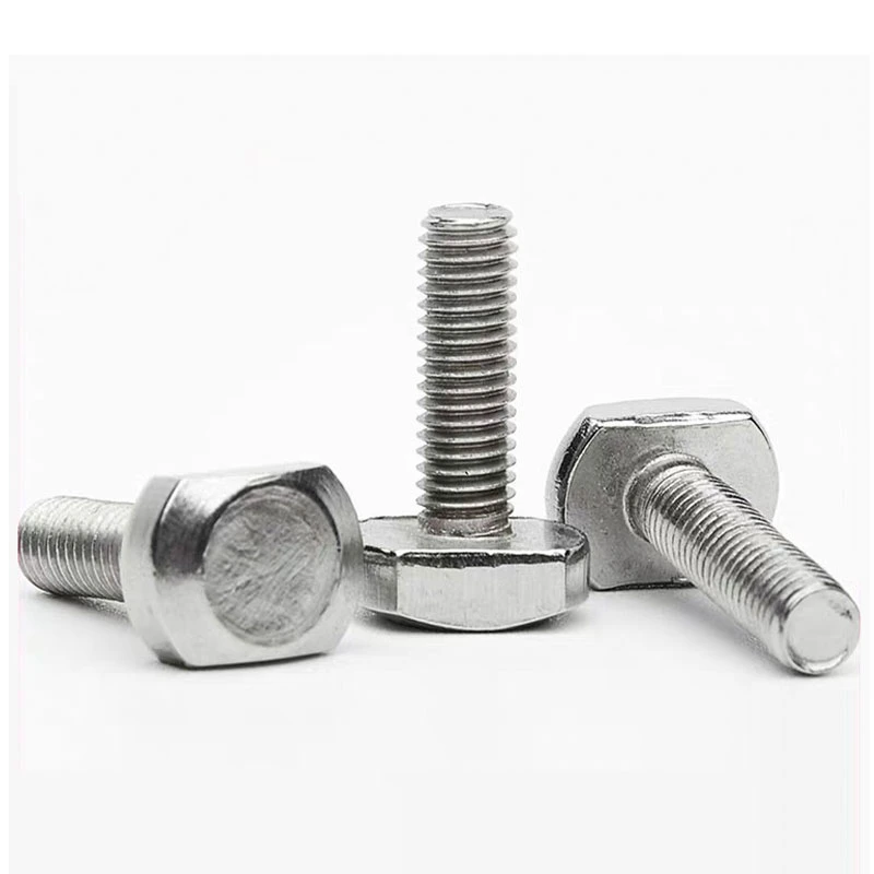 High Strength DIN261 Alloy Steel Carbon Steel Stainless Steel A2/A4 304/316 Square Head Bolt T Head Shape Screw T Head Bolts