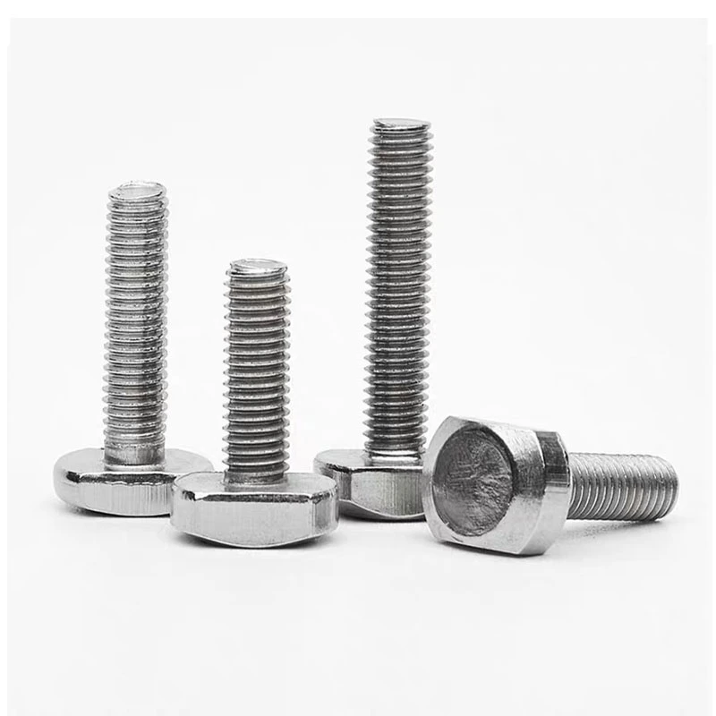 High Strength DIN261 Alloy Steel Carbon Steel Stainless Steel A2/A4 304/316 Square Head Bolt T Head Shape Screw T Head Bolts